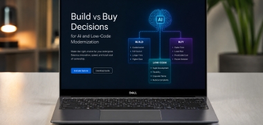 Construir ou comprar software? IA e low-code mudam os cálculos