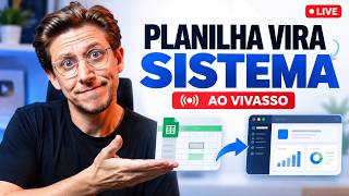 Léo Andrade transforma planilha de inscrito em sistema ao vivo com IA