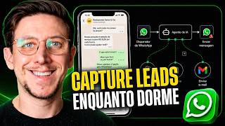 Como criar um chatbot com IA no WhatsApp para capturar leads 24h (Sem Código)