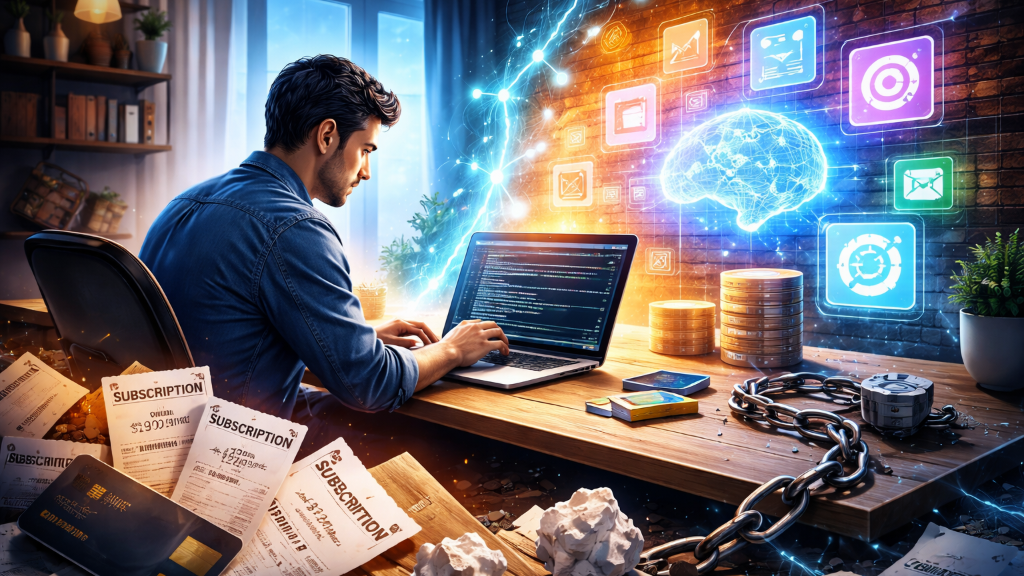 O fim do aluguel de software? Como o vibe coding está matando o modelo SaaS